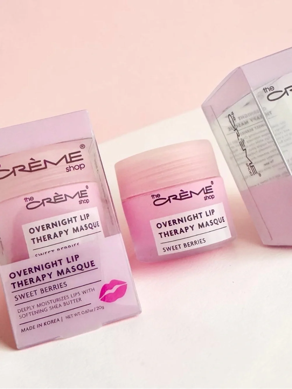 2pcs. Crème Overnight Lip Therapy Sweet Berries